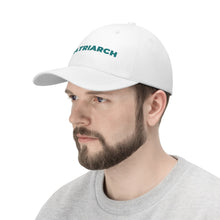 Matriarch Embroidered Cap- White/Teal