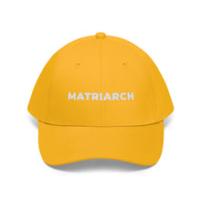 Matriarch Embroidered Cap- Yellow/White