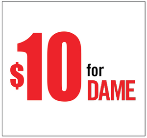 Support DAME Magazine with a $10 contribution