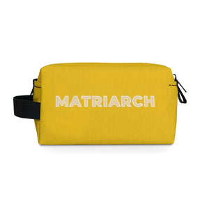 Matriarch Toiletry Bag - Yellow/White