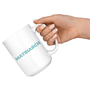 Matriarch Mug- White/Teal