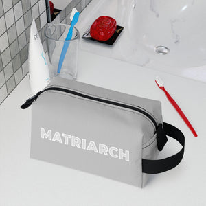 Matriarch Toiletry Bag Grey/White
