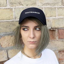 Matriarch Embroidered Cap- Navy/White