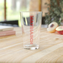 Matriarch Pint Glass- Red